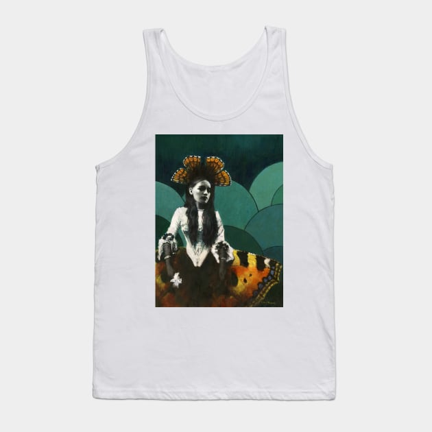 Papillon Tank Top by mictomart